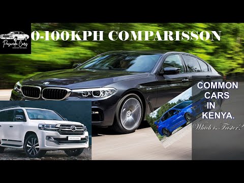 0-100KPH Comparison (Subaru WRX, Prado, Landcruiser, Mark X...) Which is faster?