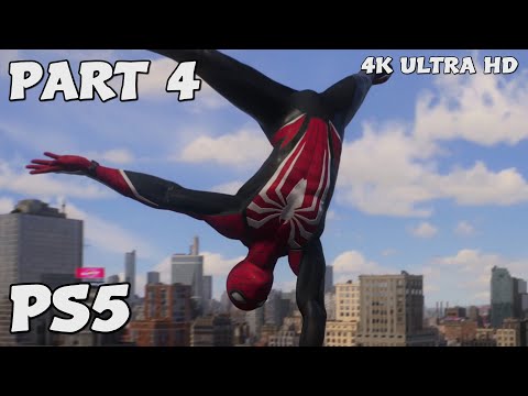 Marvel's Spider-Man 2 PS5 4K Walkthrough Gameplay FULL GAME PART 4 No Commentary