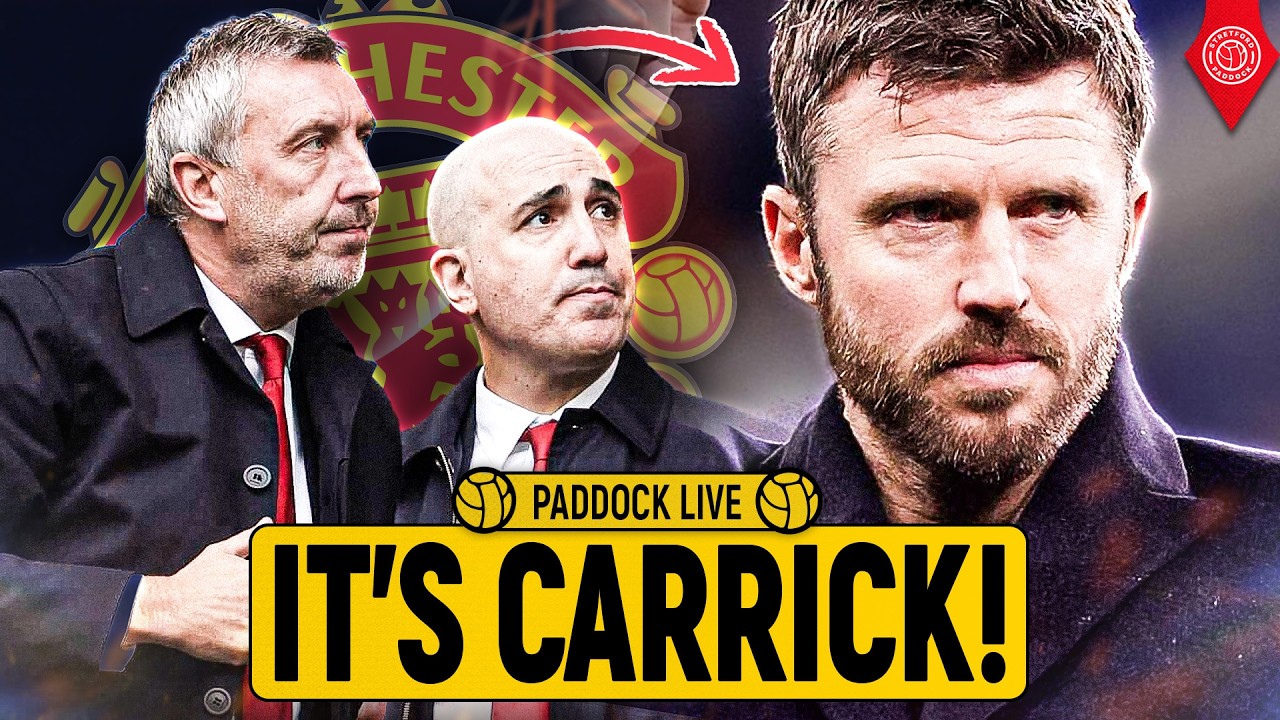 Berrada And Wilcox CHOOSE Michael Carrick?! | Paddock LIVE