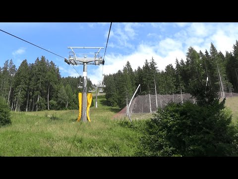 Risalita integrale seggiovia Agudio "Doss del Sabion" - Pinzolo (TN) / Chairlift / Sessellift / 缆车