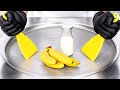 Mini Banana Ice Cream Rolls ASMR