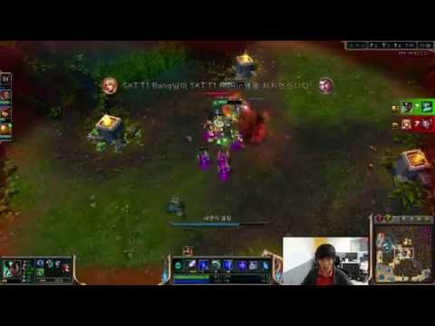 SKT T1 Faker streaming Karma mid patch 4 18