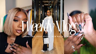 VLOG: Camera Unboxing, Sony Music Event, New Nails, Still Vlogging? | Tamara Renaye