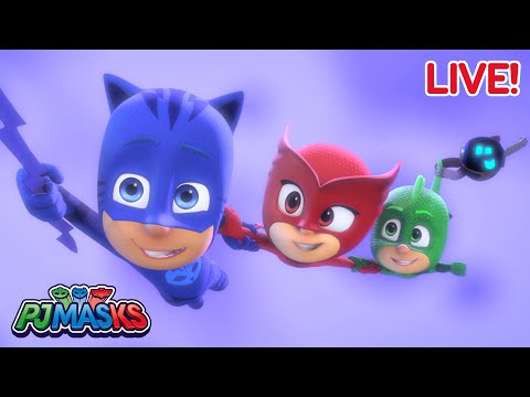 🔴 LIVE! PJ Masks Full Episodes 🔴 | PJ Masks to save the day! + More superhero cartoons | #live