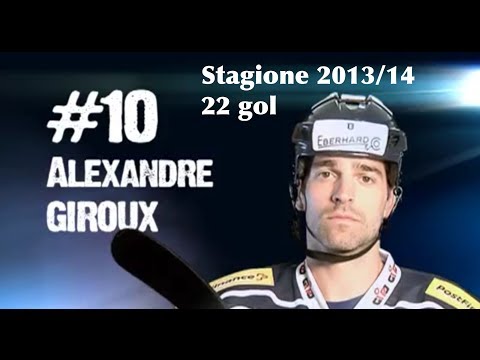 Alexandre Giroux #10 Ambri  GOL stagione 2103/2014
