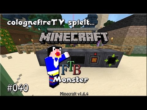 Minecraft FTB Monster - Folge 040 - Big Reactors :D - german - deutsch