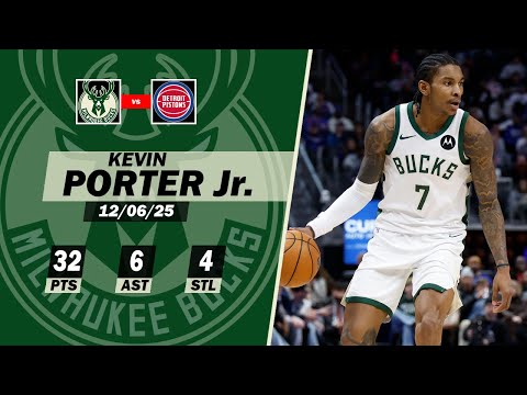 KPJ SEASON HIGH - 32 Points & 6 Assists vs Pistons