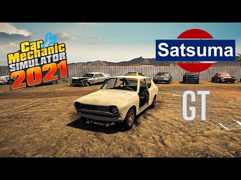 restoration SATSUMA AMP version GT, my summer car - Car Mechanic Simulator 21 gameplay 4K