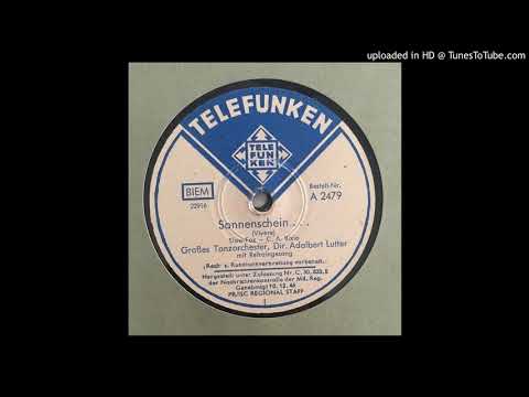 Adalbert Lutter, Sonnenschein...