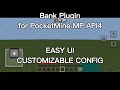 PocketMine Bank Plugin API4 Full Customizable