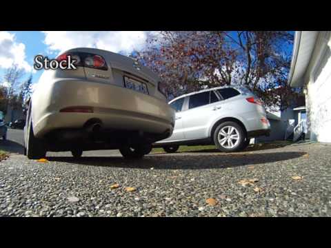Racing Beat exhaust install on 2007 Mazda 6