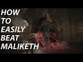 You Seriously Just Stand There And Wait How To Beat MALIKETH Elden Ring Guide