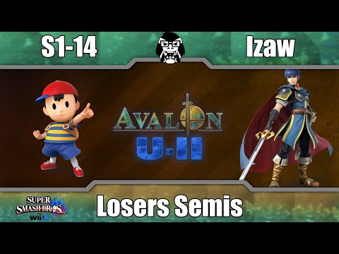 Avalon U-II - S1-14 (Ness) Vs. Izaw  (Marth) - Losers Semis - Smash 4