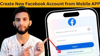 How to Create New Facebook Account with Gmail | Facebook App Par Account Kaise Banaye