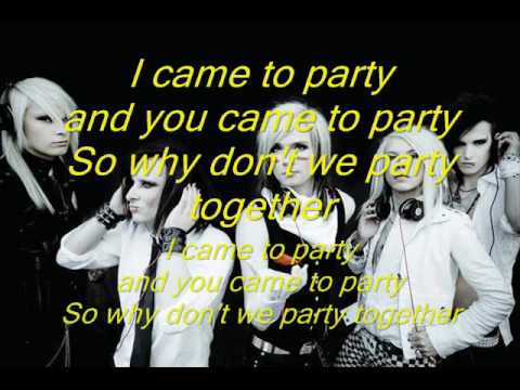 Cinema Bizarre and Space Cowboy-I Came To Party+Lyrics(Toyz)