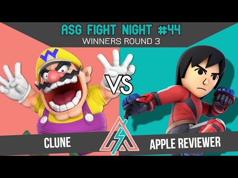 ASG 44 WINNERS ROUND 3 - Clune (Wario) vs Apple Reviewer (Mii Brawler)
