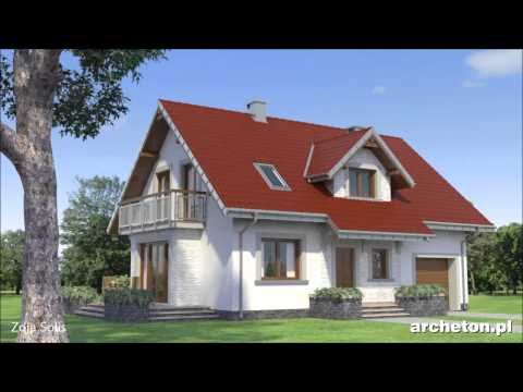 Projekt domu Zoja Solis - archeton.pl