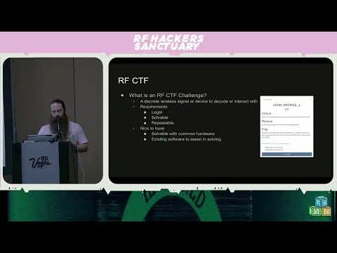 DEF CON 33 - RF Village - Running a Software Defined Radio CTF using challengectl - Dan Perret