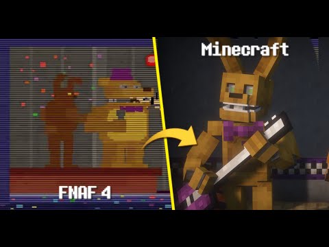 ULTIMATE Fredbear's Family Diner Build in Minecraft!🔥