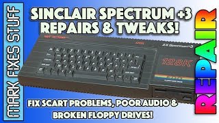 Can we fix Sinclair Spectrum +3 design flaws? Drive fix plus Better Sound & Video!