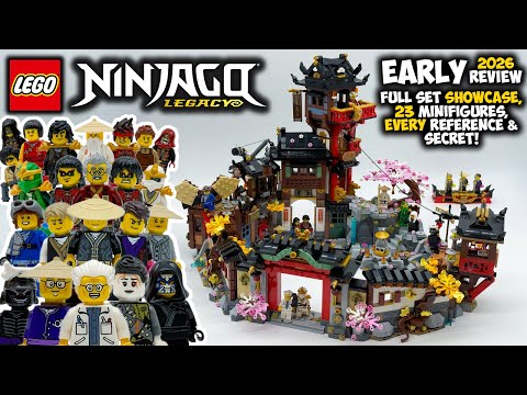The Old Town 15th Anniversary EARLY 2026 Showcase & Review! Ninjago Legacy Set 71861