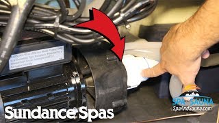 Quickly bleed air out of your Sundance Spas hot tub pump