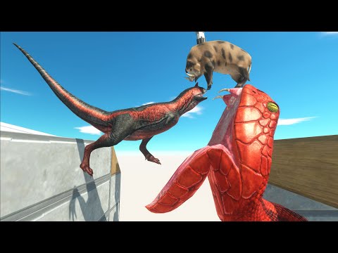 Giant Titanoboa Trap - Animal Revolt Battle Simulator