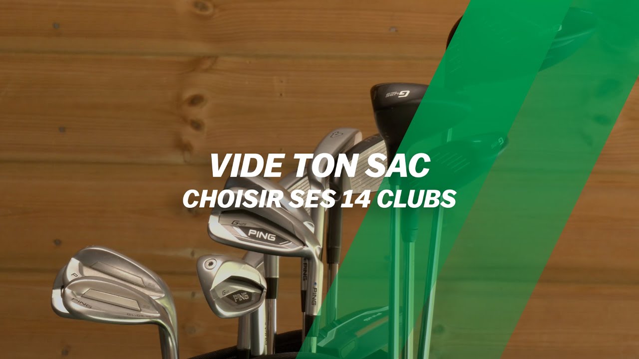 Les SECRETS pour bien composer son SAC DE GOLF