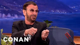 Ringo Starr Reveals The Secret Of His Distinctive Rhythm - CONAN on TBS