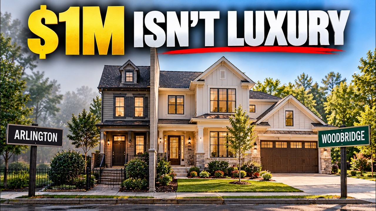 Watch the video: What Does $1 Million Buy You in Arlington, Fairfax, Woodbridge and Leesburg?