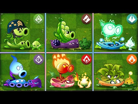 Random 6 Best Vine & Mint Plants Team - Which Team Plant's Best? - PvZ 2 Tournament