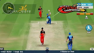 IPL 2020  Mumbai Indians Vs Royal Challengers Bangalore wcc2 gameplay