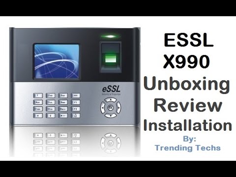 ESSL 990 Bio Matrix Attendance System