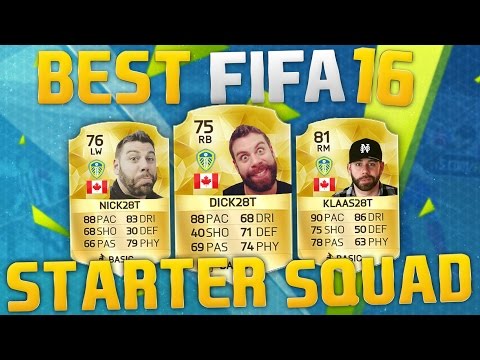 FIFA 16 - BEST STARTER SQUAD FOR FUT16!!! CHEAP 5 star SKILLERS! ULTIMATE TEAM