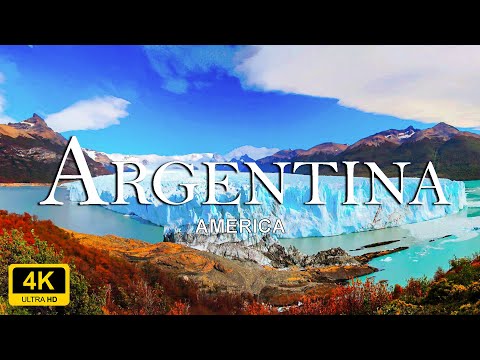 FLYING OVER ARGENTINA (4K UHD Video) - Relaxing Music With Beautiful Nature Videos
