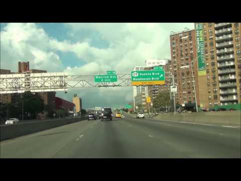 New York - Interstate 495 West (Long Island Expressway) - Exit 20 to 16