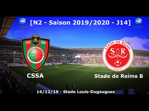 [N2-J14] CSSA - Stade de Reims B résumé