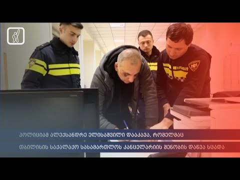 ალეკო ელისაშვილი დააკავეს