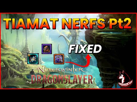 NEW Patch: NERFS For Tiamat Back In RTQ (Normal)! Mystagogue  Dragon FIX - Neverwinter Mod 23