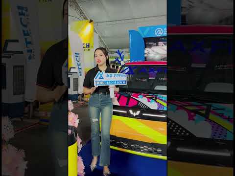 Xe điện mini giá rẻ dán wrap đổi màu trông thế nào?