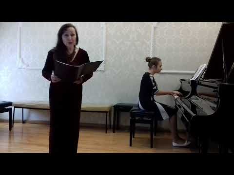 Грушко Анастасия фортепиано , Коленцева Светлана Леоновна вокал