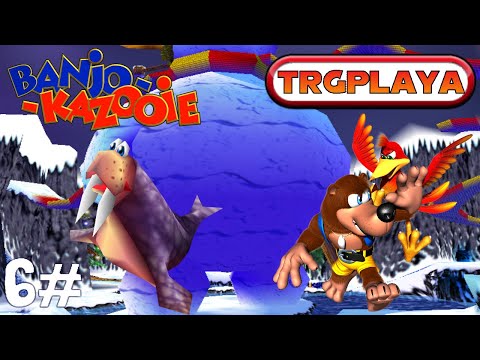 Banjo-Kazooie (N64) Walkthrough 100% - Part 6: Freezy Peak (1080p)