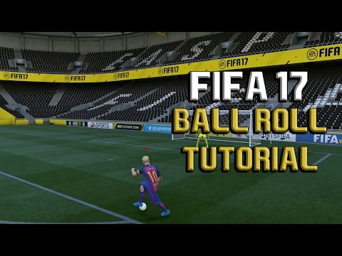Fifa 17 BALL ROLL Tutorial: BEST CHANGE OF PACE SKILL MOVE IN FIFA 17