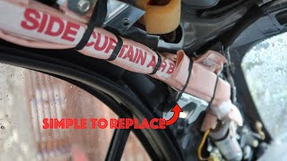 How To Remove & Replace Side Curtain Airbag