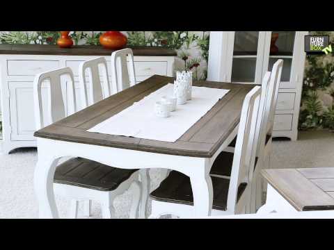 HAGA Bord 180 + 6 stolar Furniturebox