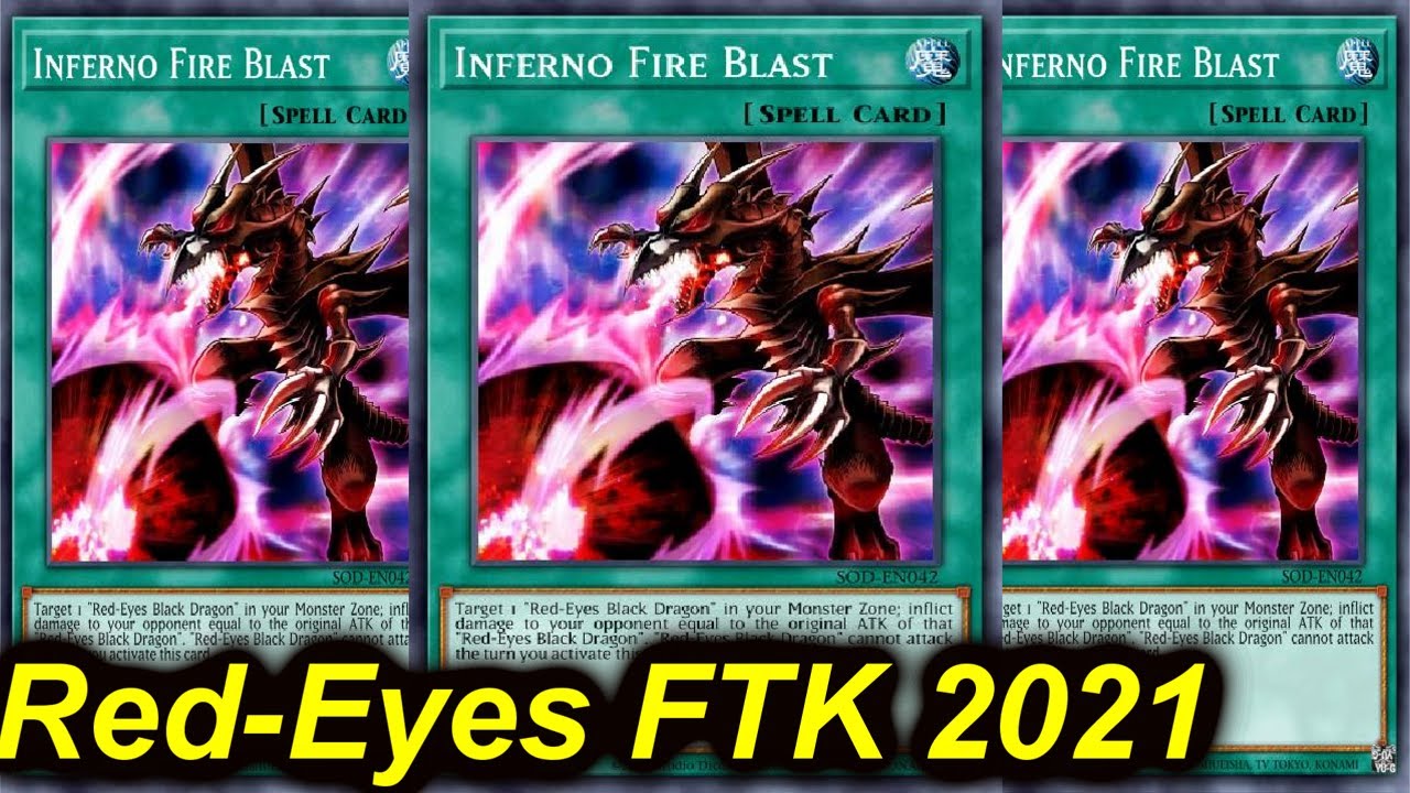 【YGOPRO】RED-EYES FTK DECK 2021