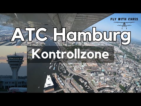 In der Kontrollzone Hamburg mit Funk | Fly with Chris