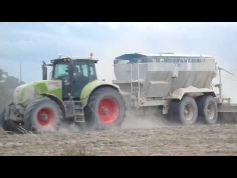 Epandage de chaux/IRL/Avec Entreprise Traveau Agicole