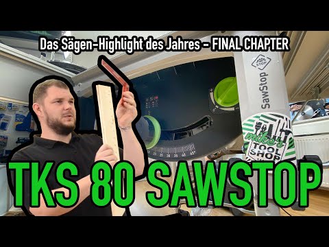 FESTOOL TKS 80 table saw with SAWSTOP function - FINAL CHAPTER - #mikeknowsbest - Mike's Toolshop
