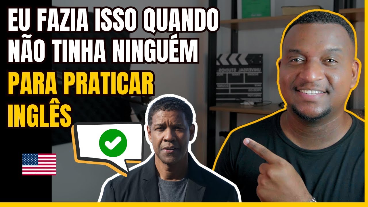 Como eu praticava inglês sozinho (e você também pode!) Com Denzel Washington